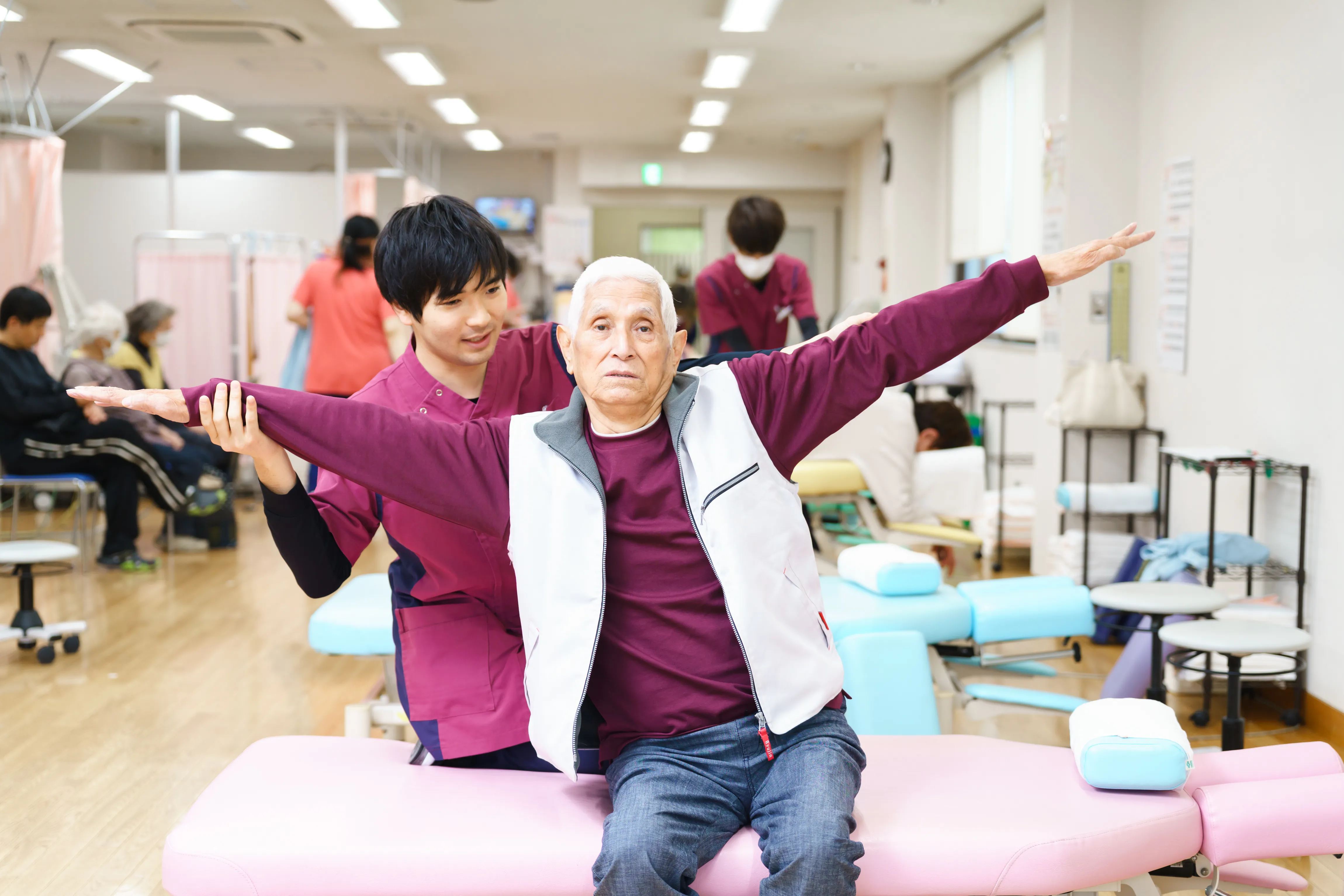 外来リハビリテーションの雰囲気