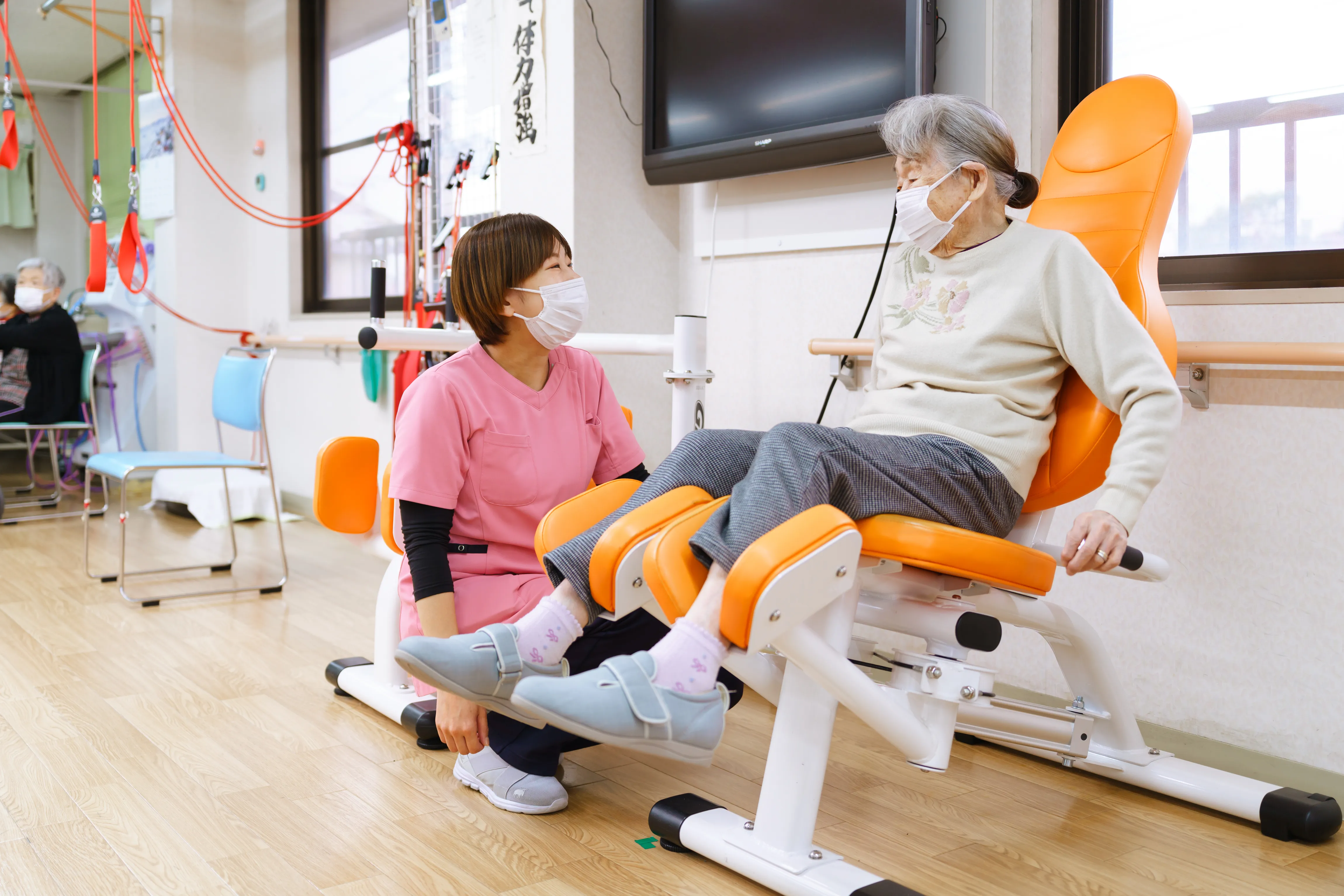 外来リハビリテーションの雰囲気
