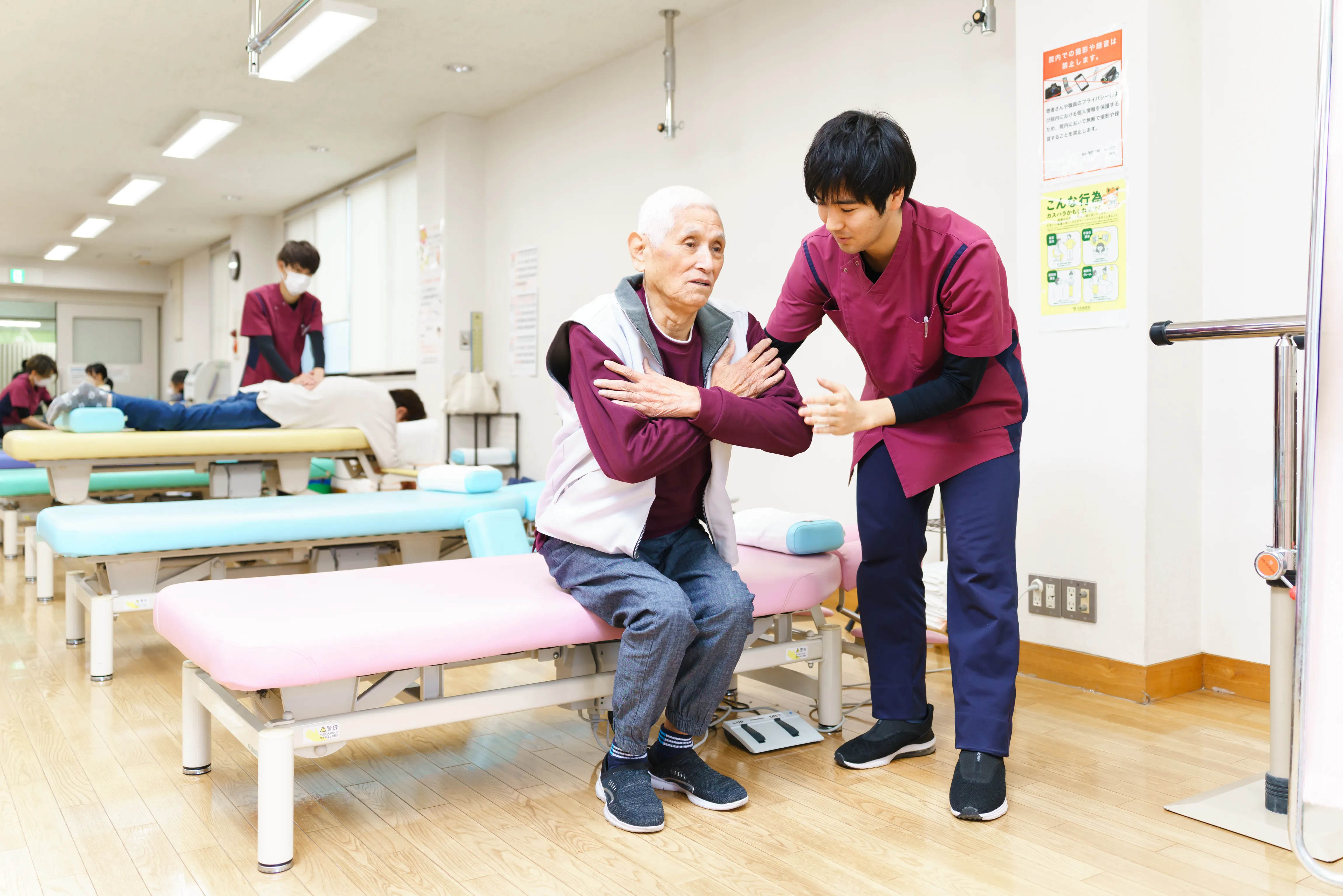 外来リハビリテーションの雰囲気